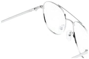 MessyWeekend Cruise Gafas de lectura con luz azul - Transparente/Plateado