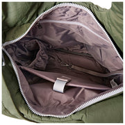 Bolso de hombro Roka Oxford mediano Taslon - Verde oliva