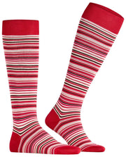 Calcetines hasta la rodilla Falke Microblock - Rojo geranio