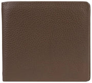 Cartera plegable Dents Aire Coin - Marrón chocolate