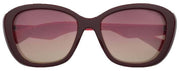 Gafas de sol de mariposa de gran tamaño superdry - rojo