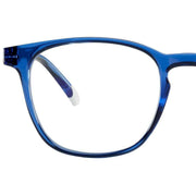 Barner Dalston Glossy Blue Light Reading Glasses - Bright Cobalt Blue