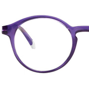 Barner Le Marais Glossy Blue Light Reading Glasses - Midnight Plum Purple