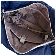 Bolso de hombro Roka Oxford mediano Taslon - Azul cobalto profundo