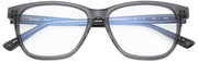 MessyWeekend Remy Gafas de lectura con luz azul - Transparente/Gris ceniza