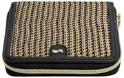 Rollo de joyería Stackers Square - Rafia negra