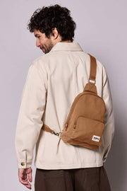 Bolso bandolera Hindbag Felix - Marrón canela