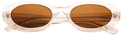 MessyWeekend Gafas de lectura de sol Lola Blue Light - Marrón/Paloma Beige