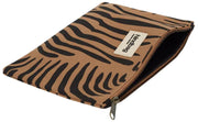 Bolso mediano con cremallera Hindbag Ema - Zebra Cinnamon Brown