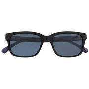 Botaniq Narrow Rectangle Sunglasses - Black