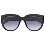 Botaniq Retro Round Sunglasses - Black