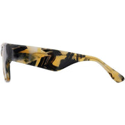 Botaniq Square Thick Temple Sunglasses - Tortoise Shell Brown