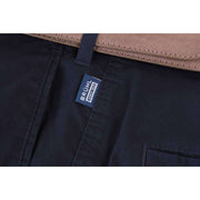 BRUHL Montana Micro Twill Stretch Lightweight Chinos  - Marine Navy