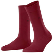 Burlington Bloomsbury Socks - Cranberry Red