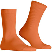 Calcetines Burlington Bond Street - Naranja zanahoria