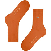 Calcetines Burlington Bond Street - Naranja zanahoria