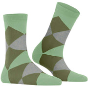 Calcetines cortos Burlington Bonnie - Verde persa