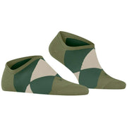 Calcetines Burlington Clyde Sneaker - Salvia Green