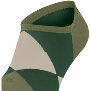 Calcetines Burlington Clyde Sneaker - Salvia Green