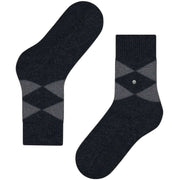 Calcetines tipo pantuflas Burlington Cozy - Negro