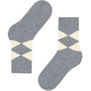 Calcetines Burlington Cozy Slipper - Gris Mel
