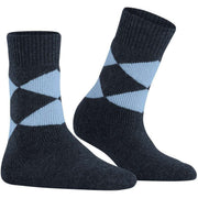 Calcetines tipo pantuflas Burlington Cozy - Azul medianoche