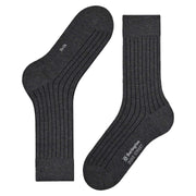 Calcetines Burlington Duke Street - Anthracite Mel