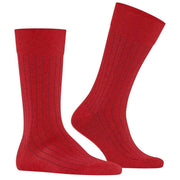 Calcetines Burlington Duke Street - Rojo fuego