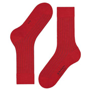 Calcetines Burlington Duke Street - Rojo fuego