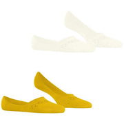 Burlington Everyday - Pack de 2 calcetines invisibles - Blanco roto