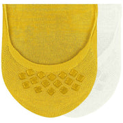 Burlington Everyday - Pack de 2 calcetines invisibles - Blanco roto