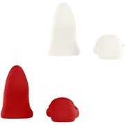 Burlington Everyday paquete de 2 calcetines invisibles - Rojo activo