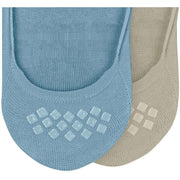 Burlington Everyday paquete de 2 calcetines invisibles - Patagonia Blue