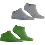 Burlington Everyday paquete de 2 calcetines deportivos - Fairway Green