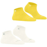 Burlington Everyday - Pack de 2 calcetines deportivos - Blanco roto
