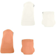 Burlington Everyday - Pack de 2 calcetines deportivos - Naranja melocotón