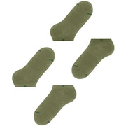 Burlington Everyday - Pack de 2 calcetines deportivos - Verde Salvia