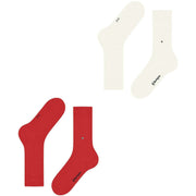 Burlington Everyday paquete de 2 calcetines - Tulip Pink
