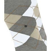 Burlington Everyday Argyle paquete de 2 calcetines - Light Grey Mel