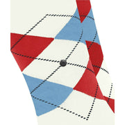 Burlington Everyday Argyle paquete de 2 calcetines - Blanco roto