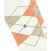 Burlington Everyday Argyle paquete de 2 calcetines - Blanco roto