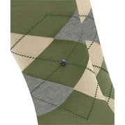 Burlington Everyday Argyle paquete de 2 calcetines - Salvia Green