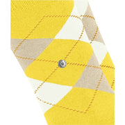 Burlington Everyday Argyle paquete de 2 calcetines - Amarillo Sol
