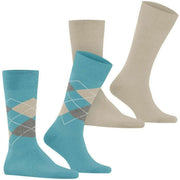 Calcetines Burlington Everyday Mix - Key Largo Blue