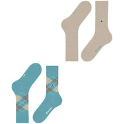 Calcetines Burlington Everyday Mix - Key Largo Blue
