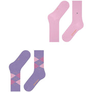 Burlington Everyday Mix Pack de 2 calcetines - Lila