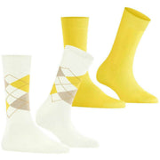 Burlington Everyday Mix Pack de 2 calcetines - Blanco roto