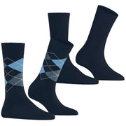 Burlington Everyday Mix Pack de 2 calcetines - Ciruela