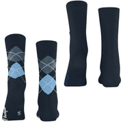 Burlington Everyday Mix Pack de 2 calcetines - Ciruela