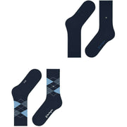 Burlington Everyday Mix Pack de 2 calcetines - Ciruela